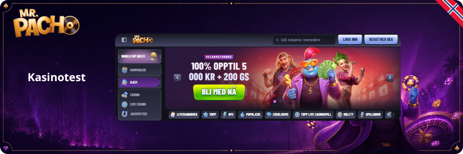 Mr Pacho Casino Kasinotest