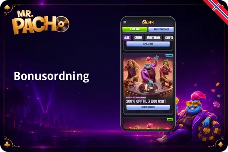 Mrpacho casino bonus Bonusordning
